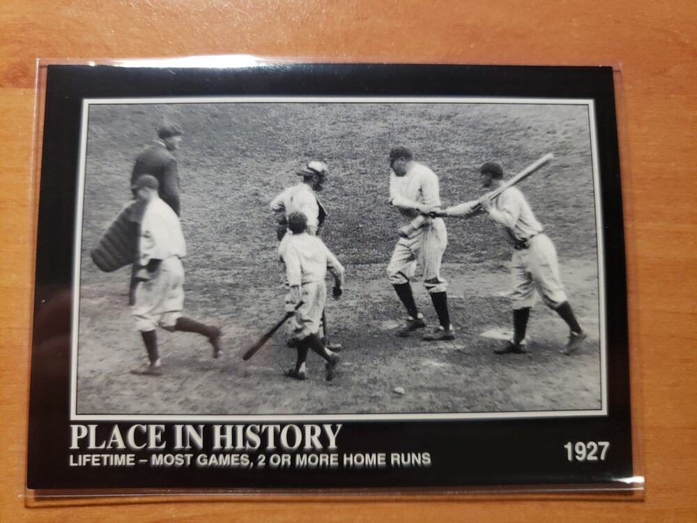 1992 Megacards Babe Ruth Collection #48 Most Games, 2 or more Home Runs